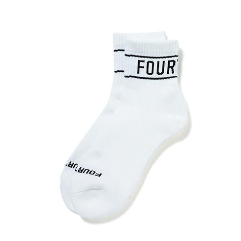 430 fourthirty / CM LOGO MID SOX / フォーサーティ クールマックス ロゴ ミッド ソックス